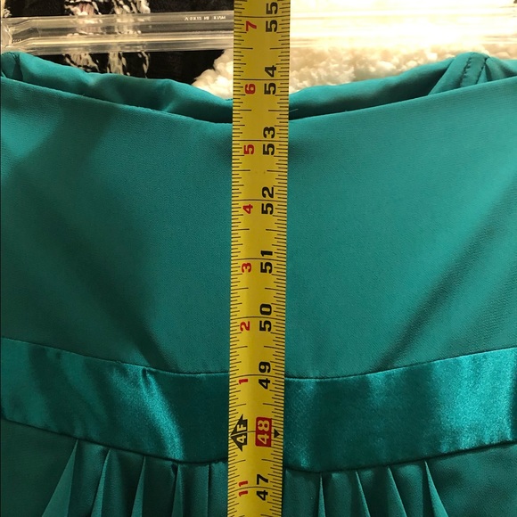 Strapless David’s Bridal Bridesmaid dress. - Picture 5 of 6